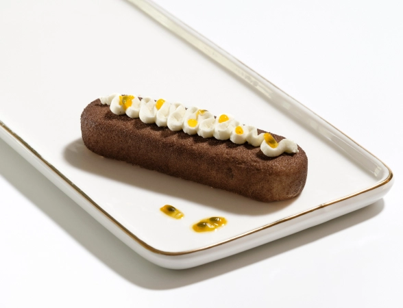 Entremet passion-gianduja