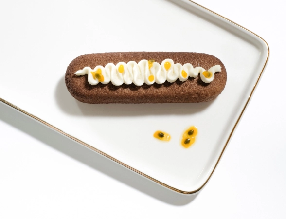 Entremet passion-gianduja