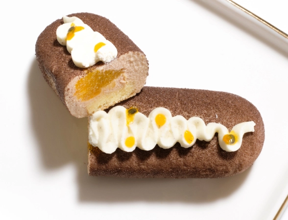 Entremet passion-gianduja